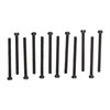 FILLISTER HEAD SCREW KIT - 2-56X1" FILLISTER HEAD SCREWS 12 PACK