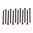 BROWNELLS 3-48X1" FILLISTER HEAD SCREWS 12 PACK