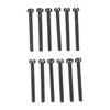 FILLISTER HEAD SCREW KIT - 4-40X1" SLOTTED FILLISTER HEAD SCREWS 12 PACK