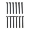 FILLISTER HEAD SCREW KIT - 6-40X1" SLOTTED FILLISTER HEAD SCREWS 12 PACK