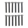 FILLISTER HEAD SCREW KIT - 8-32X1" SLOTTED FILLISTER HEAD SCREWS 12 PACK