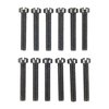 FILLISTER HEAD SCREW KIT - 8-36X1" SLOTTED FILLISTER HEAD SCREWS 12 PACK
