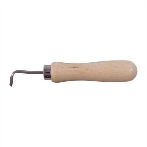 HARD FIT CURL SCRAPERS - BROWNELLS CURVED 3/8" CURL SCRAPER