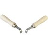 HARD FIT CURL SCRAPERS - CURVED 1/2" CURL SCRAPER