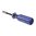 BROWNELLS MAGNA-TIP #81 SOLID HANDLE, 1.25" DIAMETER X 8" LONG, BLUE