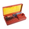 MAGNA-TIP 22 BIT STARTER SCREWDRIVER SET - MAGNA-TIP SUPER STARTER 22 BIT SET WITH HOLLOW HANDLE BLUE