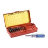 MAGNA-TIP 22 BIT STARTER SCREWDRIVER SET - MAGNA-TIP SUPER STARTER 22 BIT SET WITH MAGNETIC LE HANDLE