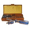 MAGNA-TIP 58 BIT MASTER SCREWDRIVER SET - MAGNA-TIP MASTER SUPER 58 BIT SET WITH MAGNETIC LE HANDLE