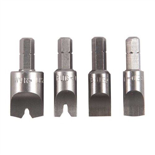 MAGNA-TIP® WINDAGE/CLAMP SCREW BITS - BROWNELLS MAGNA-TIP WINDAGE SCREW BITS SET 4 PACK NO HANDLE