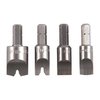 MAGNA-TIP® WINDAGE/CLAMP SCREW BITS - MAGNA-TIP WINDAGE SCREW BITS SET 4 PACK NO HANDLE