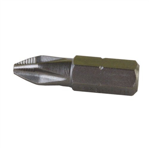 ANTI-CAM-OUT PHILLIPS BITS - BROWNELLS MAGNA-TIP ANTI-CAM PHILLIPS BIT SET OF 3