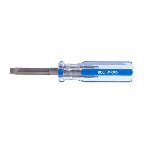 FIXED BLADE GUNSMITH'S SCREWDRIVERS"! - BROWNELLS FIXED BLADE SCREWDRIVER #19, .36 SHANK, .050 BLADE THICKNESS