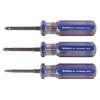 PHILLIPS "ANTI-CAM" FIXED-BLADE SCREWDRIVERS - FIXED-BLADE PHILLIPS ANTI-CAM SET