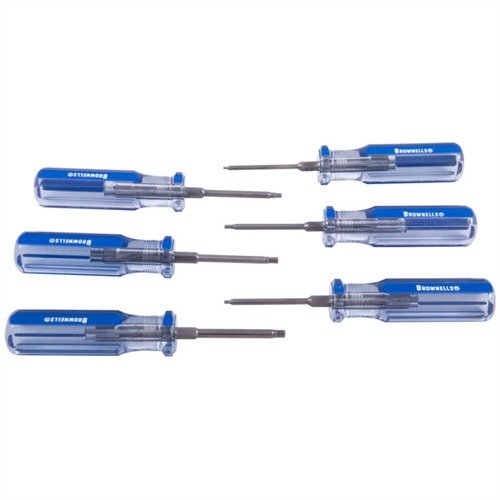 ALLEN HEAD FIXED-BLADE SCREWDRIVERS - BROWNELLS ALLEN HEAD FIXED-BLADE SCREWDRIVER SET