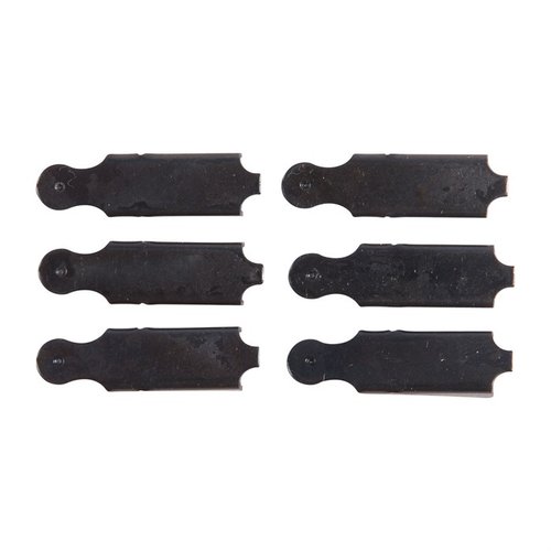 RIFLE REAR SIGHT ELEVATORS - BROWNELLS REAR SIGHT SHORT DOUBLE STEP ELEVATORS BLACK 6 PACK