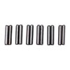 BLACK ROLL PIN KIT & REFILLS - ROLL PIN REFILL 1/4" DIA., 3/4" (19MM) LENGTH 6 PACK