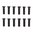 BROWNELLS 8-40X1/2" WEAVER OVAL SIGHT BASE SCREW REFILL 12 PACK