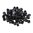 BROWNELLS 3/8" PLASTIC CAPS 100 PACK