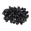 VINYL TUBE CAPS - 3/8" (9.5MM) BLACK VINYL TUBE CAP 100 PACK