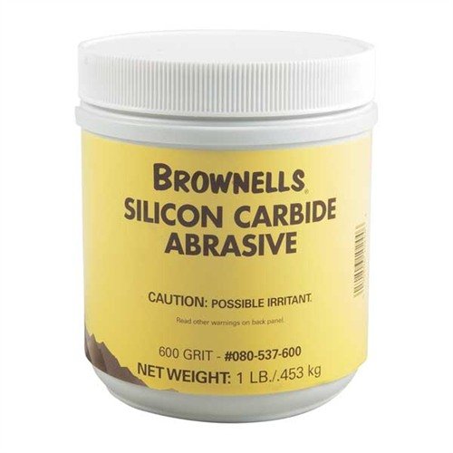 SILICON CARBIDE ABRASIVE GRIT - BROWNELLS SILICON CARBIDE ABRASIVE, 600 GRIT, 1 POUND