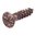 BROWNELLS 4X1/2" STEEL FLAT HEAD WOOD SCREWS BLUED 12 PACK