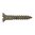 BROWNELLS 8X1" STEEL FLAT HEAD WOOD SCREWS BLUED 12 PACK