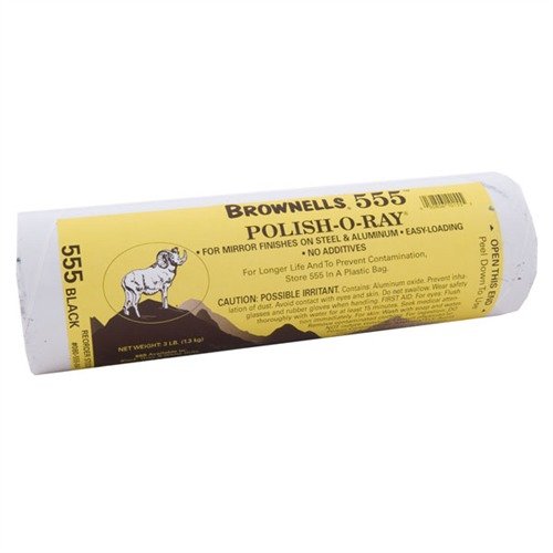 NO. 555 BLACK POLISH - BROWNELLS 555 BLACK POLISH-O-RAY