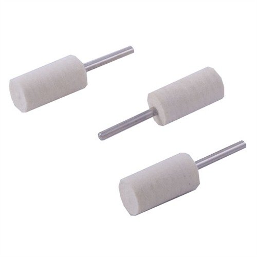 FELT BOB REFILL PAKS - BROWNELLS MANDREL MOUNTED FELT BOB SQUARE 1"X1/2" 3 PACK