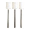 FELT BOB REFILL PAKS - MANDREL MOUNTED FELT BOB SQUARE 1/2"X3/8" 3 PACK
