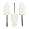 FELT BOB REFILL PAKS - MANDREL MOUNTED FELT BOB TAPERED CONE 1"X1/2" 3 PACK