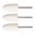 BROWNELLS MANDREL MOUNTED FELT BOB TAPERED CONE 1"X1/2" 3 PACK