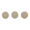FELT BOB REFILL PAKS - UNMOUNTED FELT BOB SQUARE 1"X1/4" 3 PACK