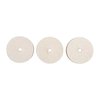 FELT BOB REFILL PAKS - UNMOUNTED FELT BOB SQUARE 1"X3/8" 3 PACK
