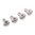 BROWNELLS 1911 STANDARD STOCK SCREWS STAINLESS 4 PACK