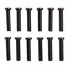 LONG 6-48 & 8-40 SCREWS - 8-40X3/4" WEAVER OVAL HEAD LONG SCREWS 12 PACK