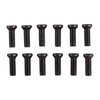 SOCKET HEAD SCOPE RING & BASE SCREW KIT - 6-48X3/8" WEAVER OVAL SOCKET SCREWS FOR WEAVER BASE 12PK