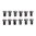 BROWNELLS 8-40X1/4" SOCKET HEAD SCREWS FOR REDFIELD BASE/RING 12PK