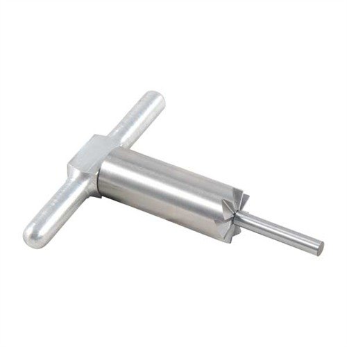 90° MUZZLE FACING CUTTER & STEEL PILOT - BROWNELLS 90° CUTTER & STEEL PILOT FITS .22 RF MUZZLE (.211 )