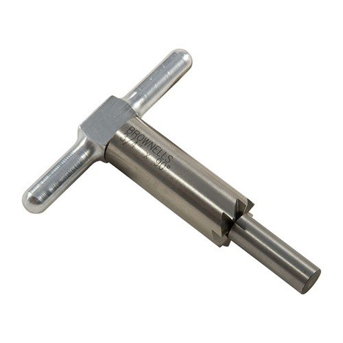 90° MUZZLE FACING CUTTER & STEEL PILOT - BROWNELLS 90° CUTTER & STEEL PILOT FITS .44 MUZZLE