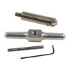 45° MUZZLE/CYLINDER CHAMFERING CUTTER & STEEL PILOT - 45° CUTTER & STEEL PILOT FITS .17 HIGH STD/HM2 MUZZLE (.167