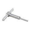 45° MUZZLE/CYLINDER CHAMFERING CUTTER & STEEL PILOT - 45° CUTTER & STEEL PILOT FITS .22 RF MUZZLE (.215  )