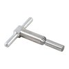 45° MUZZLE/CYLINDER CHAMFERING CUTTER & STEEL PILOT - 45° CUTTER & STEEL PILOT FITS .45 MUZZLE*