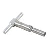 45° MUZZLE/CYLINDER CHAMFERING CUTTER & STEEL PILOT - 45° CUTTER & STEEL PILOT FITS .45 BP MUZZLE*