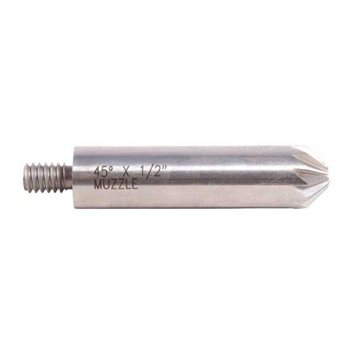 45 DEGREE CHAMFER CUTTER FOR 17 CALIBER - BROWNELLS 45 17 CALIBER 1/2" CHAMFER CUTTER ONLY