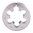 BROWNELLS ROUND DIE 1"DIA, 1/4"-18 TPI FOR AR-15/M16