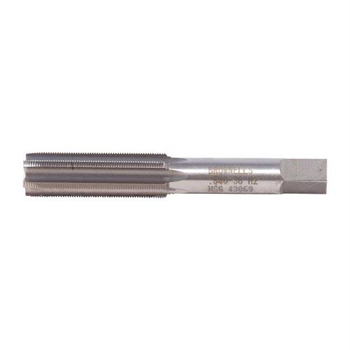 REVOLVER BARREL/FRAME TAPS FOR SMITH & WESSON® K FRAME - BROWNELLS REVOLVER BBL/FRAME BOTTOM TAP .540"-36 TPI FOR S&W K FRAME