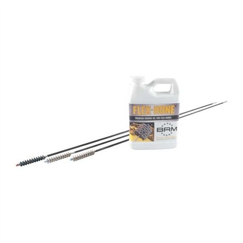 SHOTGUN BARREL POLISHING FLEX HONE® - BROWNELLS 410 BORE FLEX HONE SET W/OIL