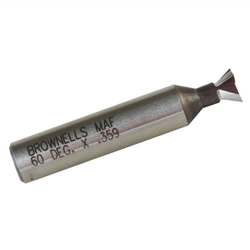 HIGH SPEED STEEL STANDARD SIGHT BASE CUTTER - BROWNELLS 60 HSS STANDARD SIGHT BASE CUTTER .359"