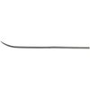 BROWNELLS THREE SQUARE 60 DEGREE BENT NEEDLE FILE COARSE CUT STEEL