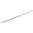 BROWNELLS THREE SQUARE 60 DEGREE BENT NEEDLE FILE MEDIUM CUT STEEL